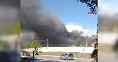SON DAKİKA: İstanbul Tuzla’da fabrika yangını! Olay yerinden ilk görüntüler...