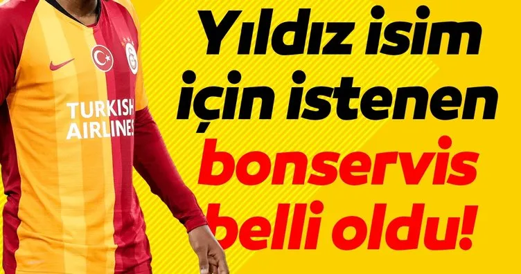 Galatasaray yıldız ismin bonservis bedelini belirledi!