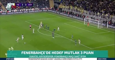 Kayserispor - Fenerbahçe maçı canlı şifresiz izle! TOD TV ile FB - Kayserispor maçı canlı yayın izle | Video