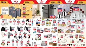 YENİ HAFTADA RAFLARA GELİYOR! BİM aktüel katalog 18-21 Kasım 2025: Isıtıcı, ayakkabılık, valiz...