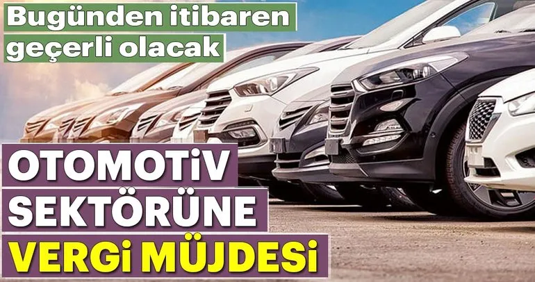 Son dakika haber: Otomotilde ÖTV indirimi geldi Yeni ÖTV oranları Resmi Gazete’de açıklandı