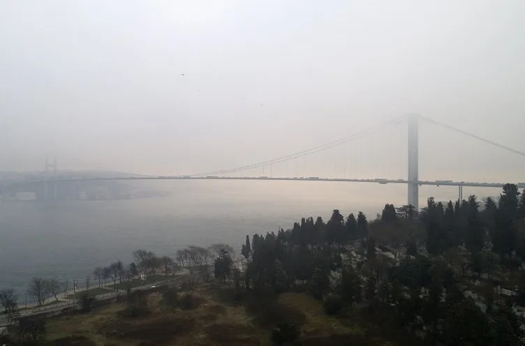 İstanbul’da yoğun sis