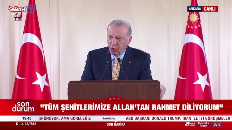Başkan Erdoğan'dan önemli açıklamalar!