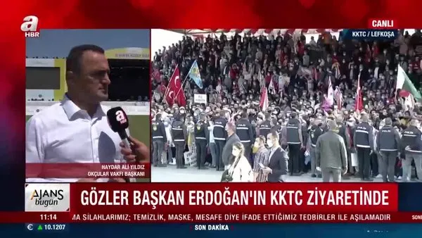Gözler Başkan Erdoğan'ın KKTC ziyaretinde. Başkan Erdoğan'ın müjdesi ne olacak? | Video