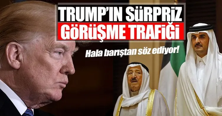 Son dakika: Trump, Suudi Arabistan ve Katar liderleriyle görüştü
