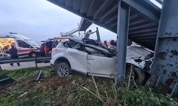 Rize’de feci kaza: 1 ölü, 1 ağır yaralı