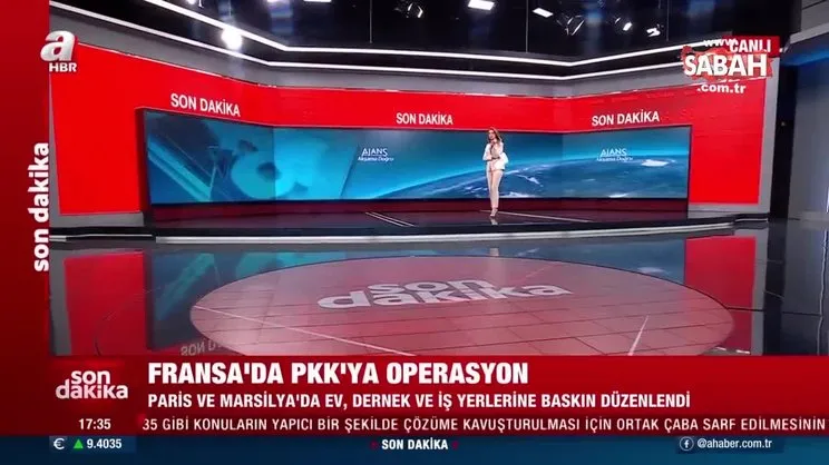 Son dakika: Fransa'da PKK'ya operasyon! Çok sayıda gözaltı var | Video