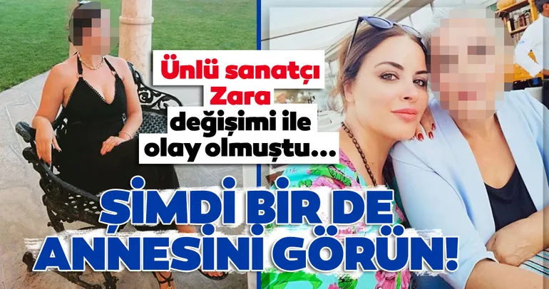 Ünlü şarkıcı Zara annesini paylaştı sosyal medya yıkıldı! İşte Zara’nın genç kızlara taş çıkaran annesi...
