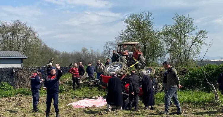 Düzce’de traktör kazası! 1 kişi öldü