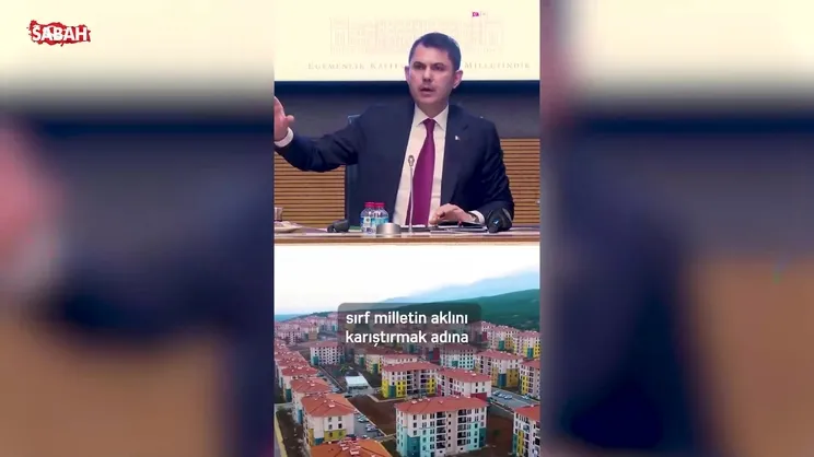 TOKİ deprem konutları 18 yıl faizsiz ödenecek! Bakan Kurum'dan muhalefetin iddialarına net cevap | Video