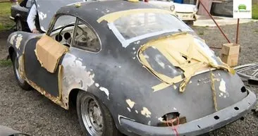 1955 model Porsche’yi yenilediler