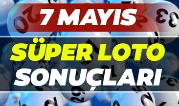 Süper Loto çekiliş sonuçları açıklandı: Milli Piyango 7 Mayıs Süper Loto çekiliş sonuçları ve MPİ hızlı bilet sorgulama ekranı