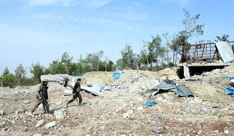 Bafilun Dağı'ndaki terör kampı görüntülendi