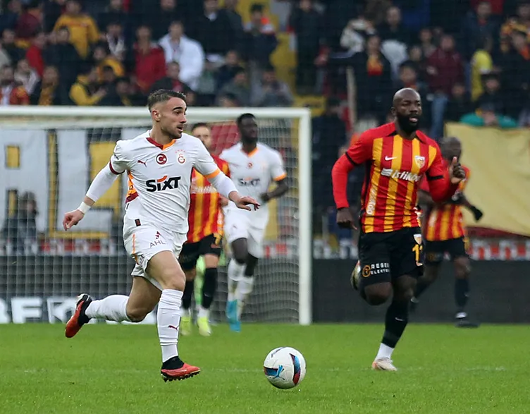 SON DAKİKA HABERİ: Yunus Akgün, Kayserispor maçına da damgasını vurdu! İşte performansı...