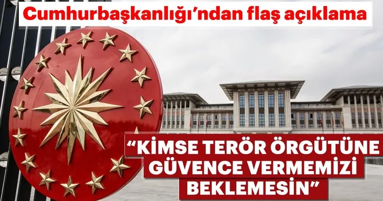 Cumhurbaşkanlığı’ndan ABD’li heyetin Ankara temaslarına ilişkin flaş açıklama!