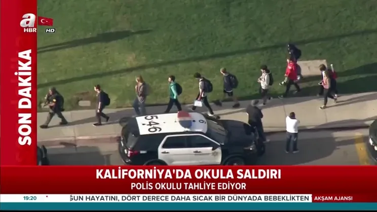 ABD Kaliforniya'da okula saldırı