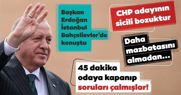 Başkan Erdoğan İstanbul'da önemli mesajlar