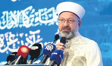 Erbaş’tan zulme karşı ‘birlik’ mesajı