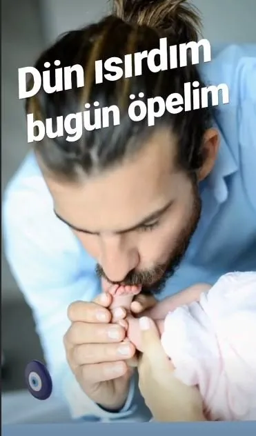 Gizem ve Hakan Hatipoğlu çiftinin bebekleriyle ilk pozu!