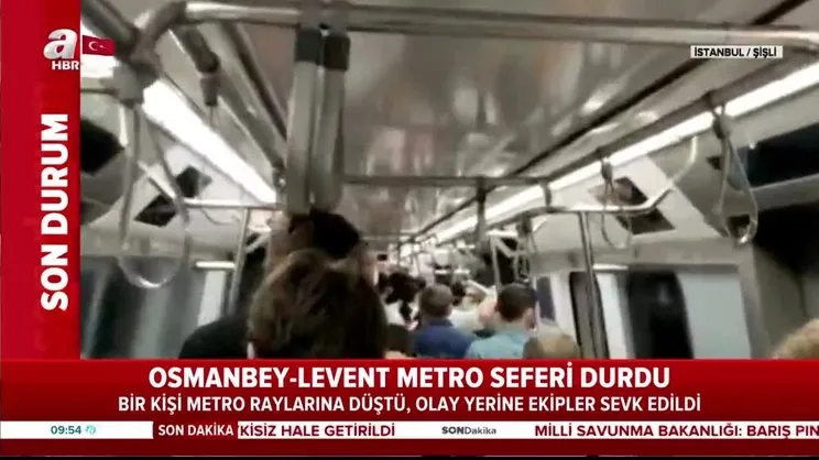 Son dakika haberi: İstanbul'da metro istasyonunda dehşet! Raylara atlayan kişi metronun altında kaldı... İlk görüntüler | Video