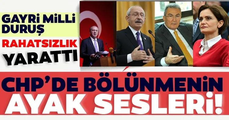 CHP’de bölünmenin ayak sesleri