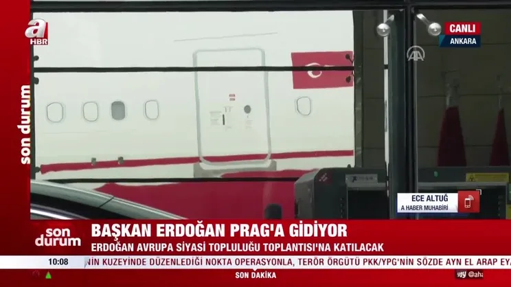 Başkan Erdoğan, Prag'a gidiyor | Video