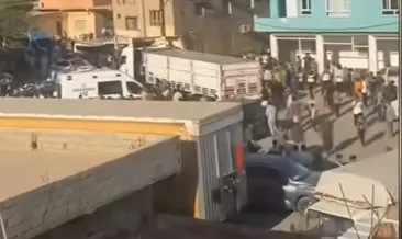 Mardin’de tırın çarptığı kişi hayatını kaybetti #mardin