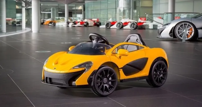 McLaren çocuklara özel elektrikli otomobil üretti