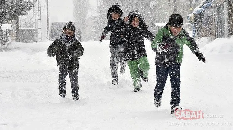 Son dakika: Eğitime birçok ilde kar engeli! 16 Mart Çarşamba günü hangi illerde okullar tatil edildi?