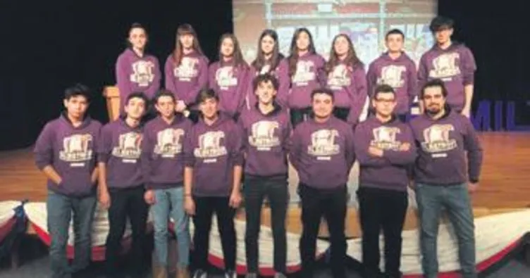 İnsana dokunan robot takımı