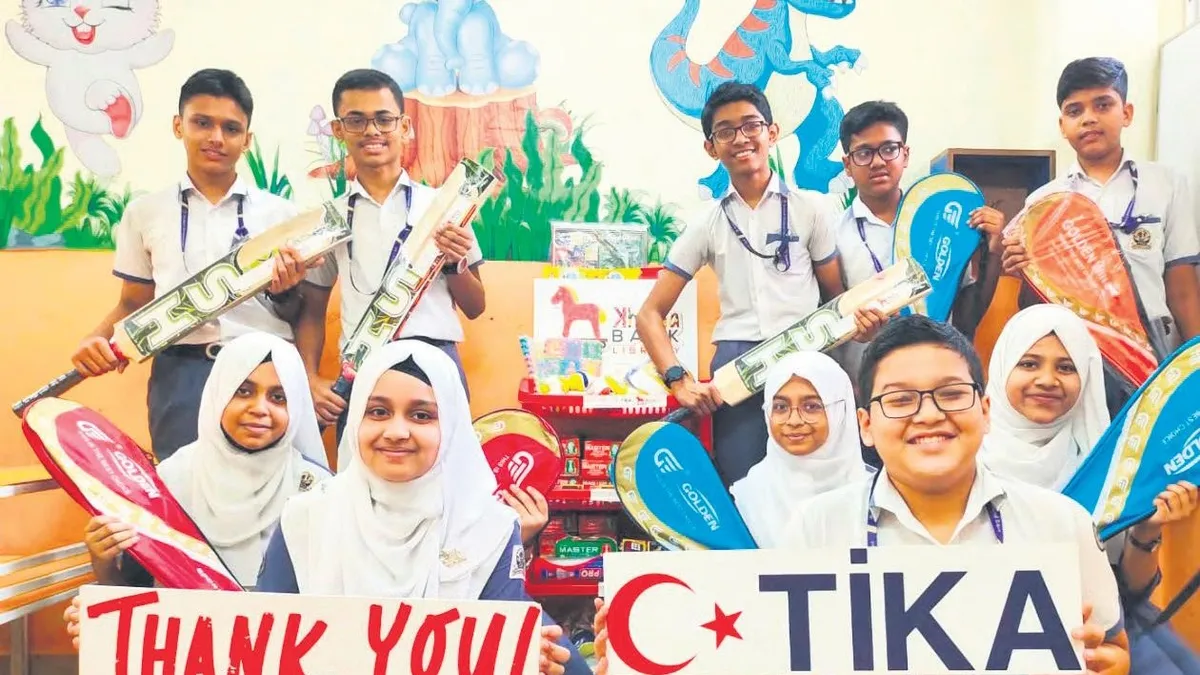 Mazlum halklar Türkiye ile kalkınıyor