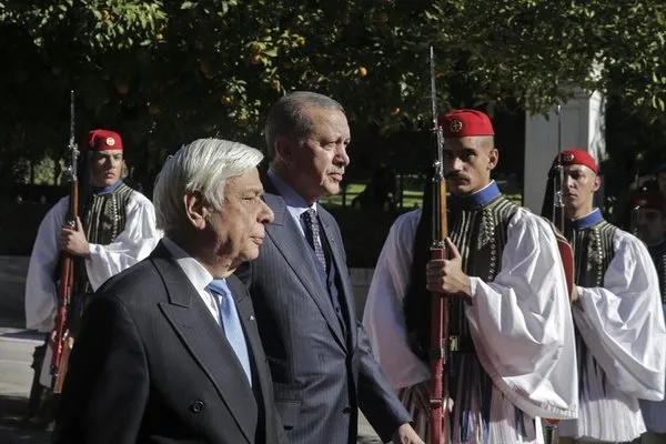 Cumhurbaşkanı Erdoğan Yunanistan'da