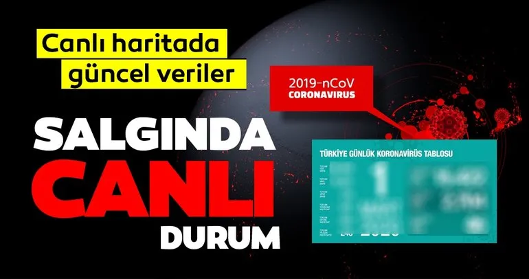 Sağlık Bakanı Fahrettin Koca son dakika corona virüsü görülen illeri açıkladı! Türkiye’de corona virüsü ölü ve vaka sayısı kaç? Canlı harita