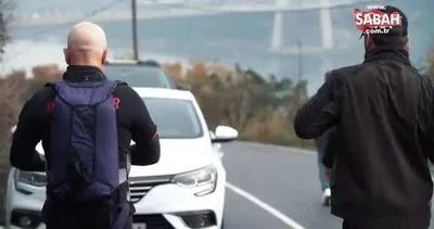 Yavuz Sultan Selim Köprüsü’nde paraşütle atlamak isteyen Namık Ekin’in yeni rekoru polise takıldı | Video