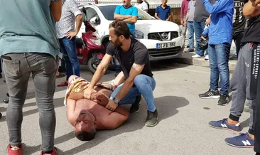Çıplak protestocuya bakın ne yaptılar?