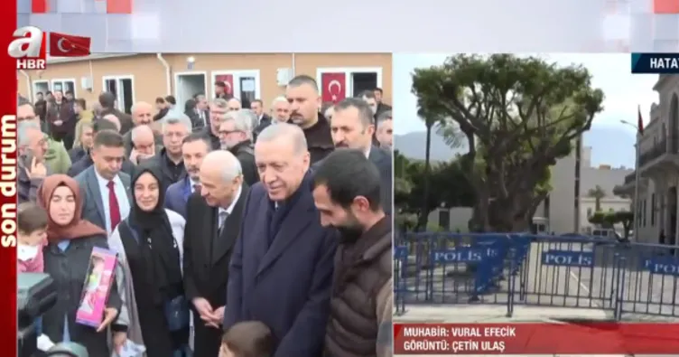 Başkan Erdoğan Hatay’a gidiyor