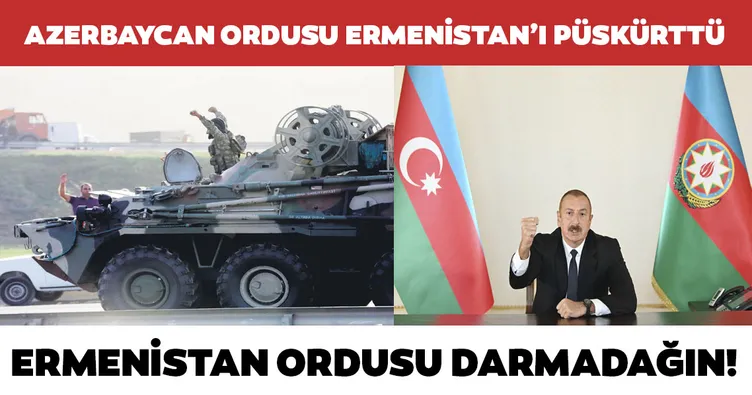Ermenistan ordusu darmadağın