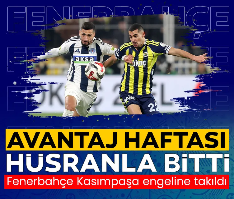 Fenerbahçe son dakikada yıkıldı!