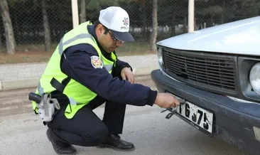 10 dakikada yeni plaka