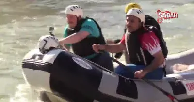 Bakan Varank, Tunceli’de rafting yaptı