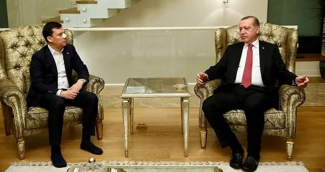 Cumhurbaşkanı Erdoğan’dan Fatih Şahin’e geçmiş olsun ziyareti!