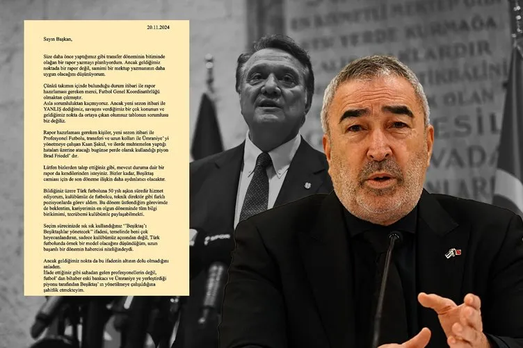 Son dakika Beşiktaş haberleri: Beşiktaş’ta sular durulmuyor! Samet Aybaba’nın yazdığı olay mektup ortaya çıktı...