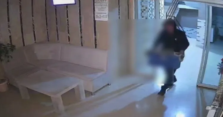Kayseri’de 4 binayı soyan hırsız önce kameralara sonra polise yakalandı