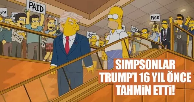 Simpson Donald Trump’ı 16 yıl önce tahmin etti