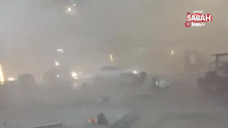 Çin’i fırtına vurdu: 20 yaralı | Video