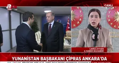 Yunanistan Başbakanı Çipras Ankara’ya geldi