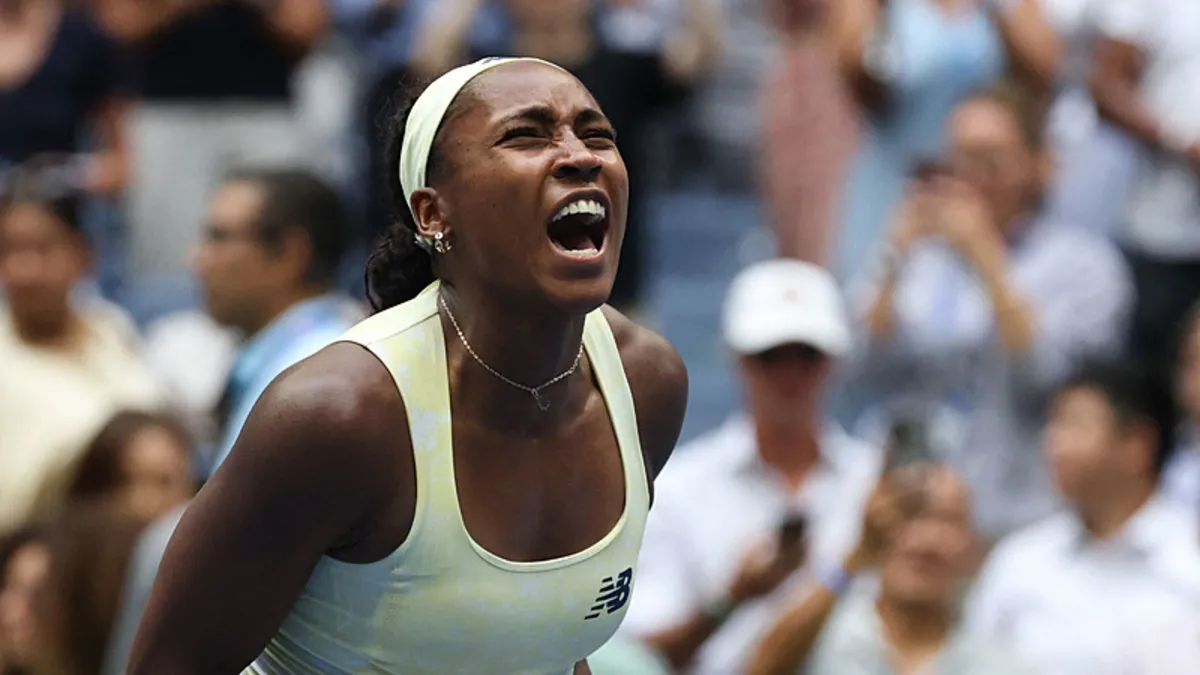 Coco Gauff, ABD Açık'ta yarı finale çıktı