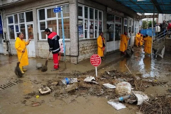 Silivri'de sel felaketi