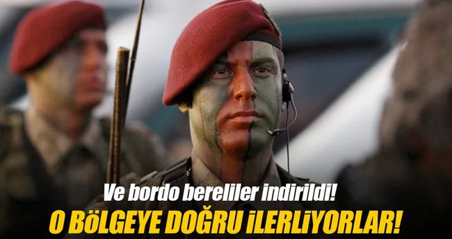 Bordo berelilerden PKK operasyonu