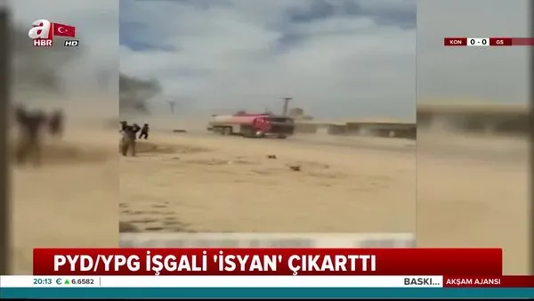 Suriye halkı, YPG'ye isyan etti! Karakol ve kontrol noktalarını yakıp yıktılar